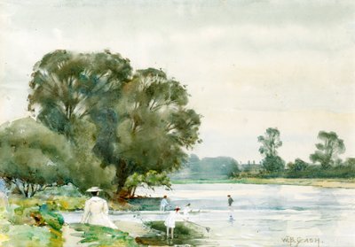 Riverbank by Walter Bonner Gash